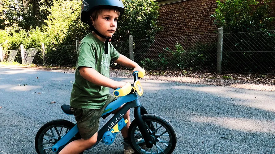 BMXie Moto - 12" Balance trainer with real ‘vroom vroom’ motor sounds as you ride