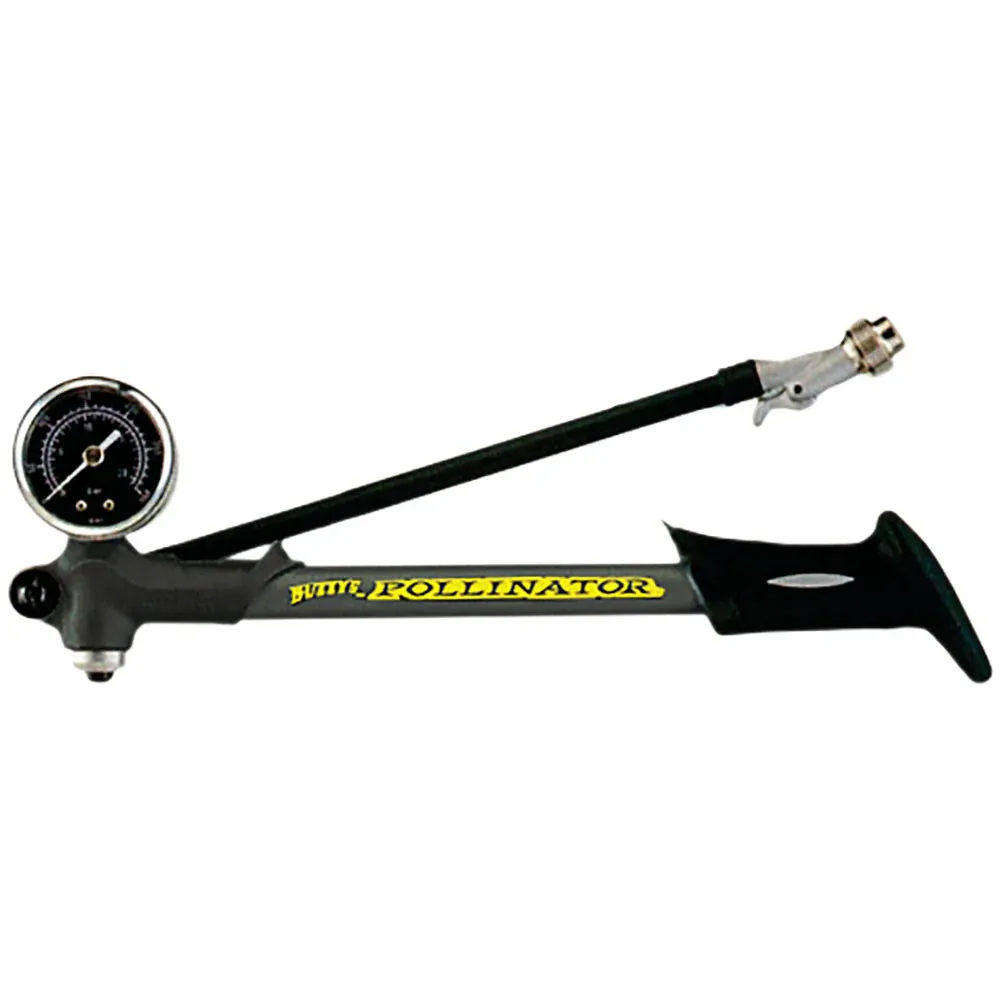 Buzzy's Pollinator Travel Shock Pump with Gauge and Lever