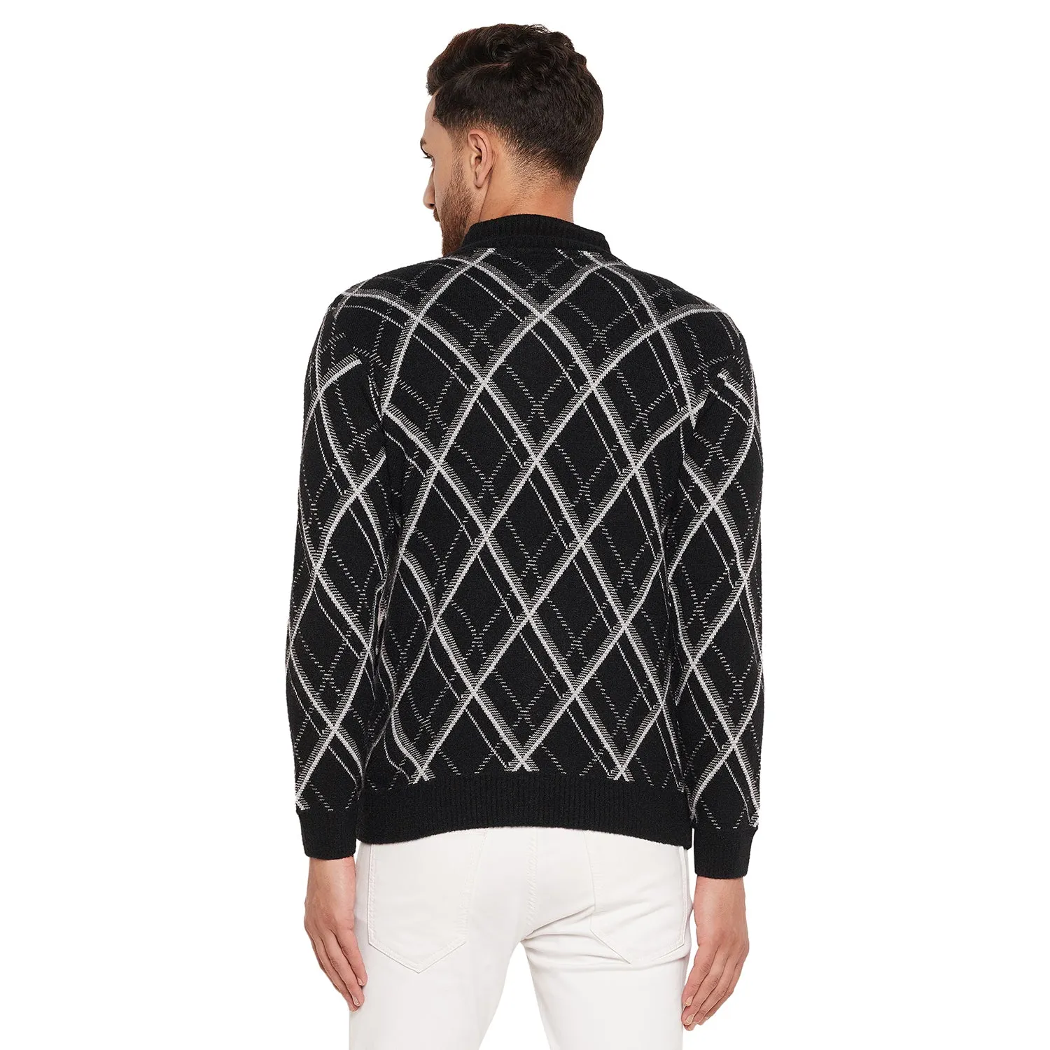 Duke Stardust Men Full Sleeve High Neck Sweater (SDS2089)