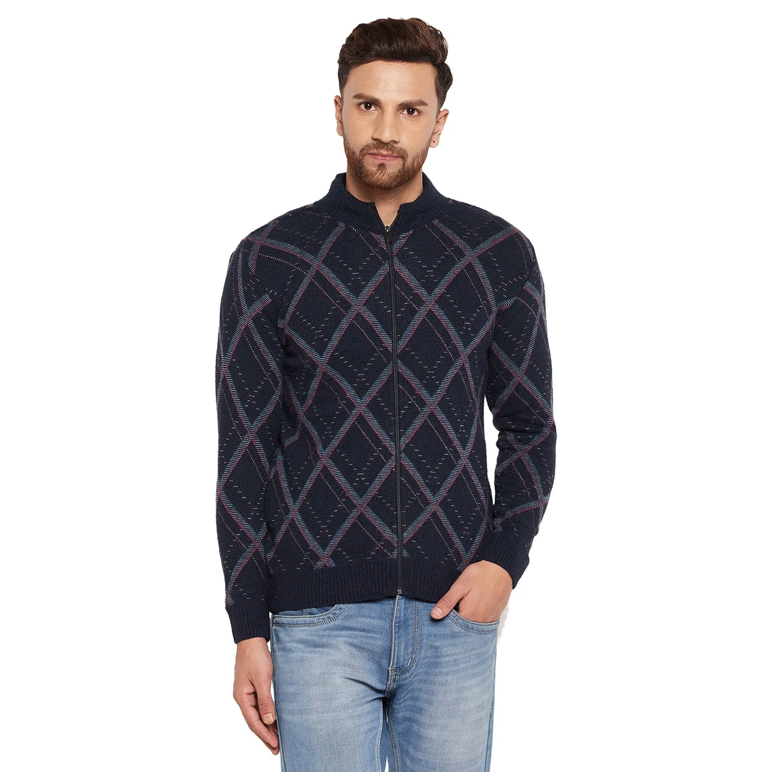 Duke Stardust Men Full Sleeve High Neck Sweater (SDS2089)