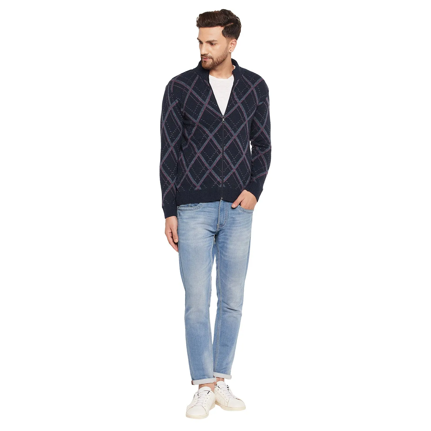 Duke Stardust Men Full Sleeve High Neck Sweater (SDS2089)