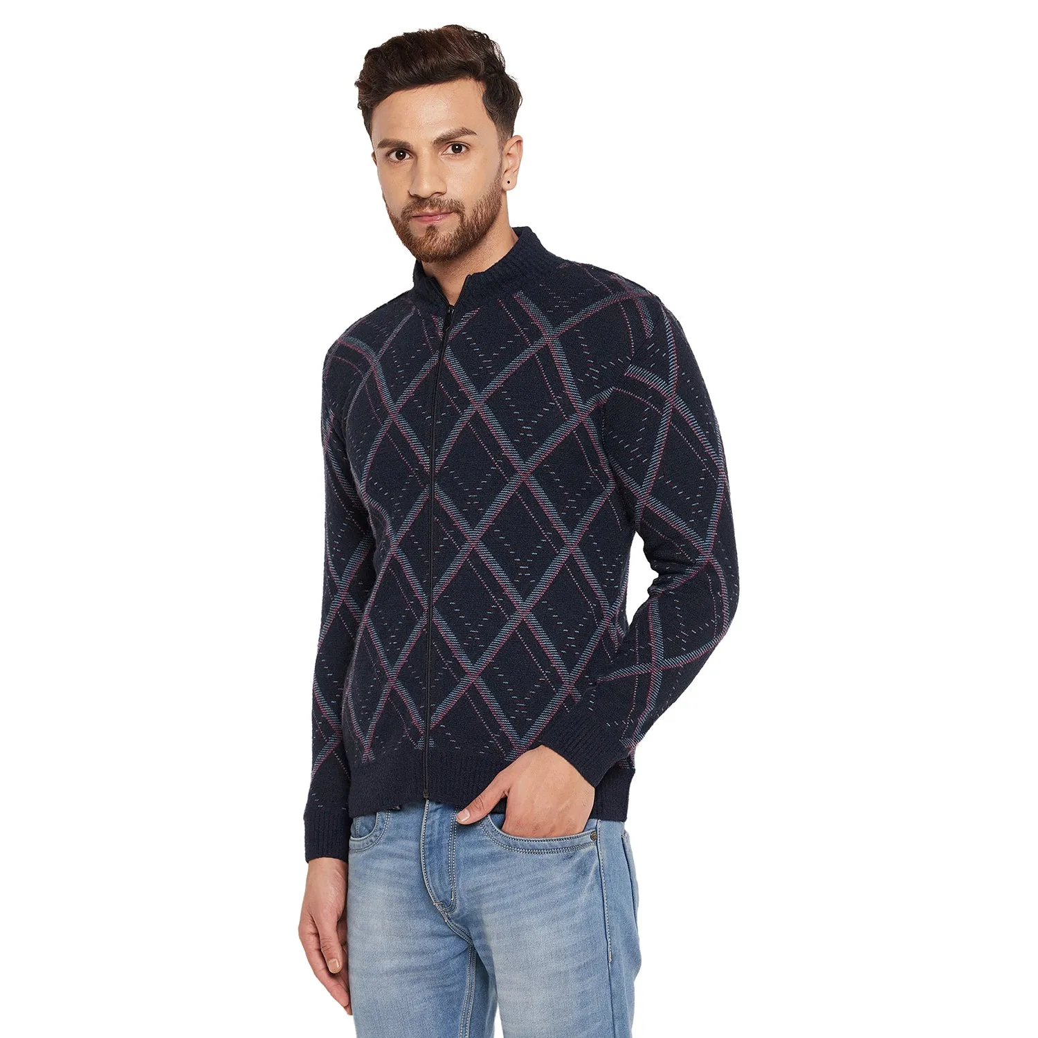 Duke Stardust Men Full Sleeve High Neck Sweater (SDS2089)