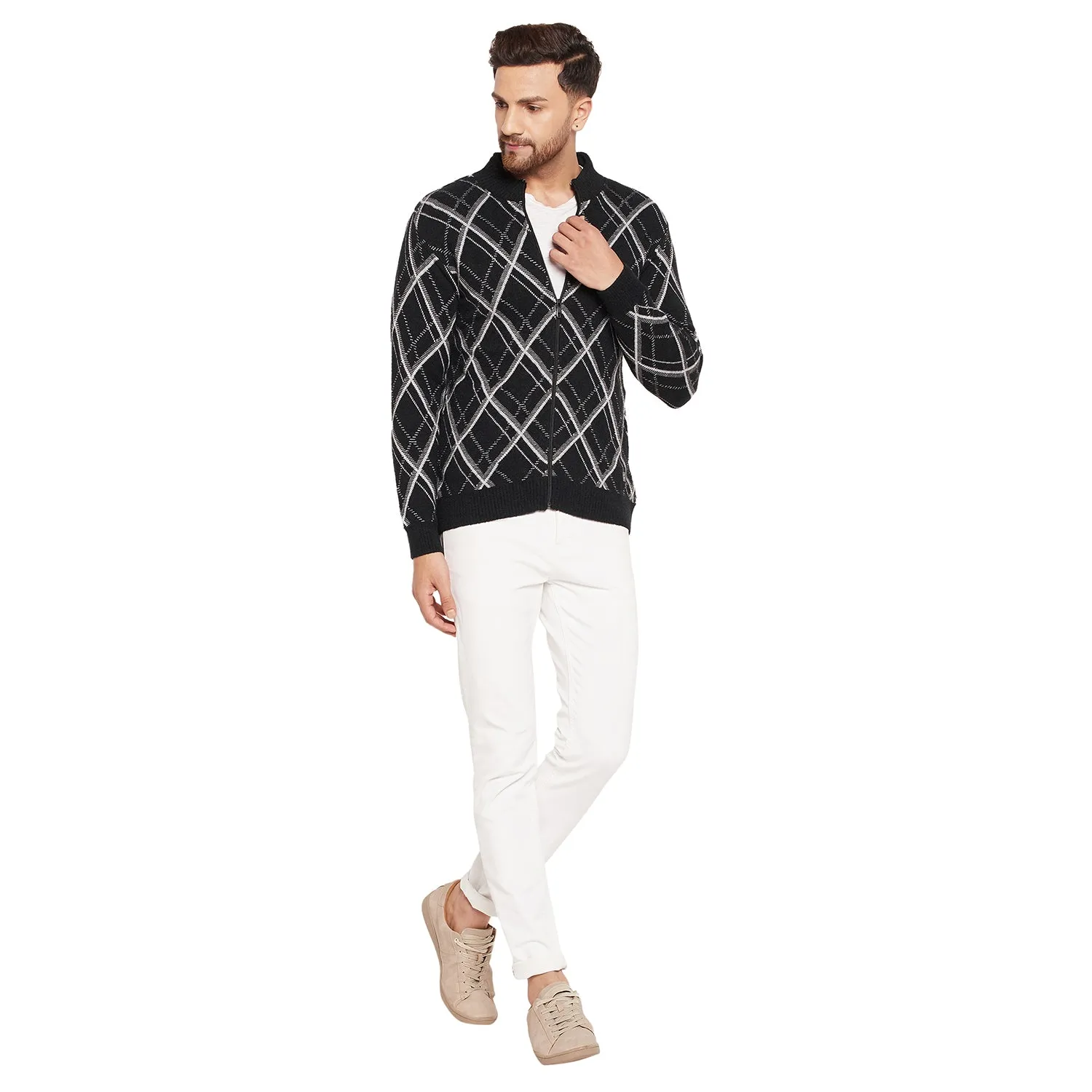 Duke Stardust Men Full Sleeve High Neck Sweater (SDS2089)