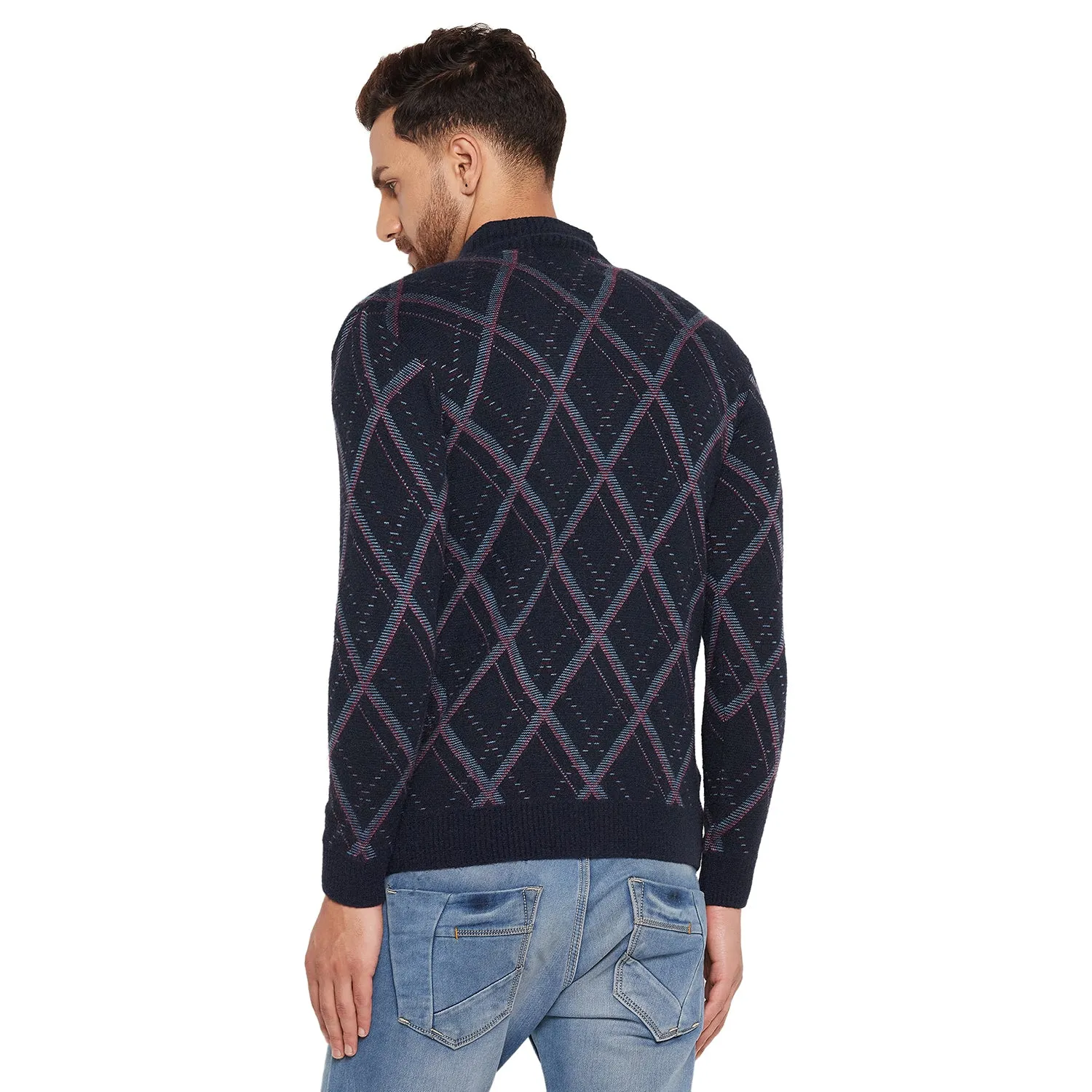Duke Stardust Men Full Sleeve High Neck Sweater (SDS2089)