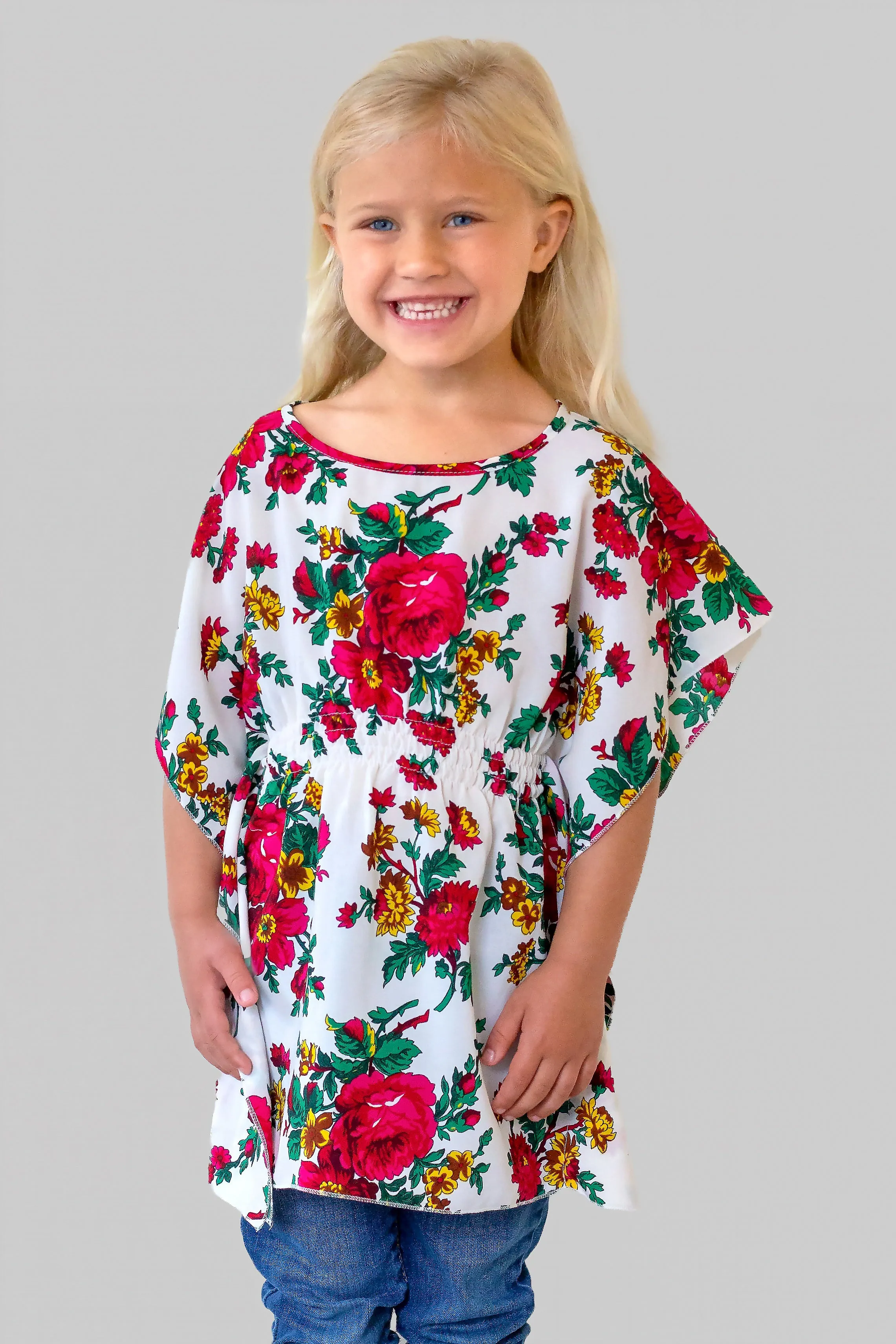 Eliza Girl's White Tunic