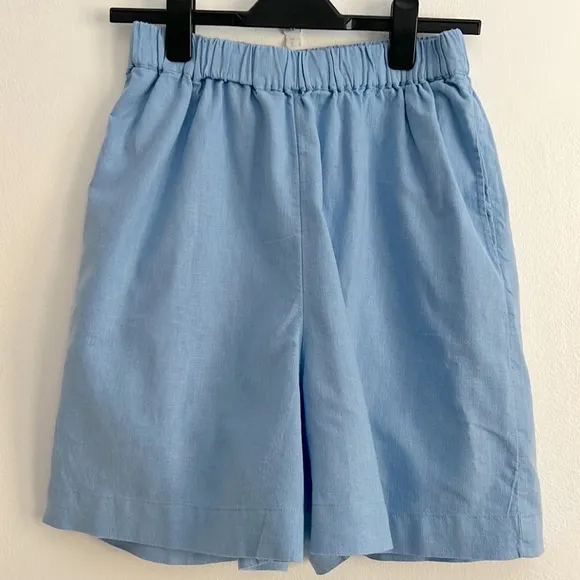 Free People Gotta Have It Cotton Linen Set Coord Shorts Tube Top NWOT