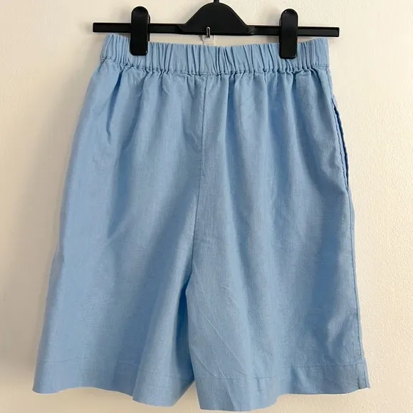 Free People Gotta Have It Cotton Linen Set Coord Shorts Tube Top NWOT