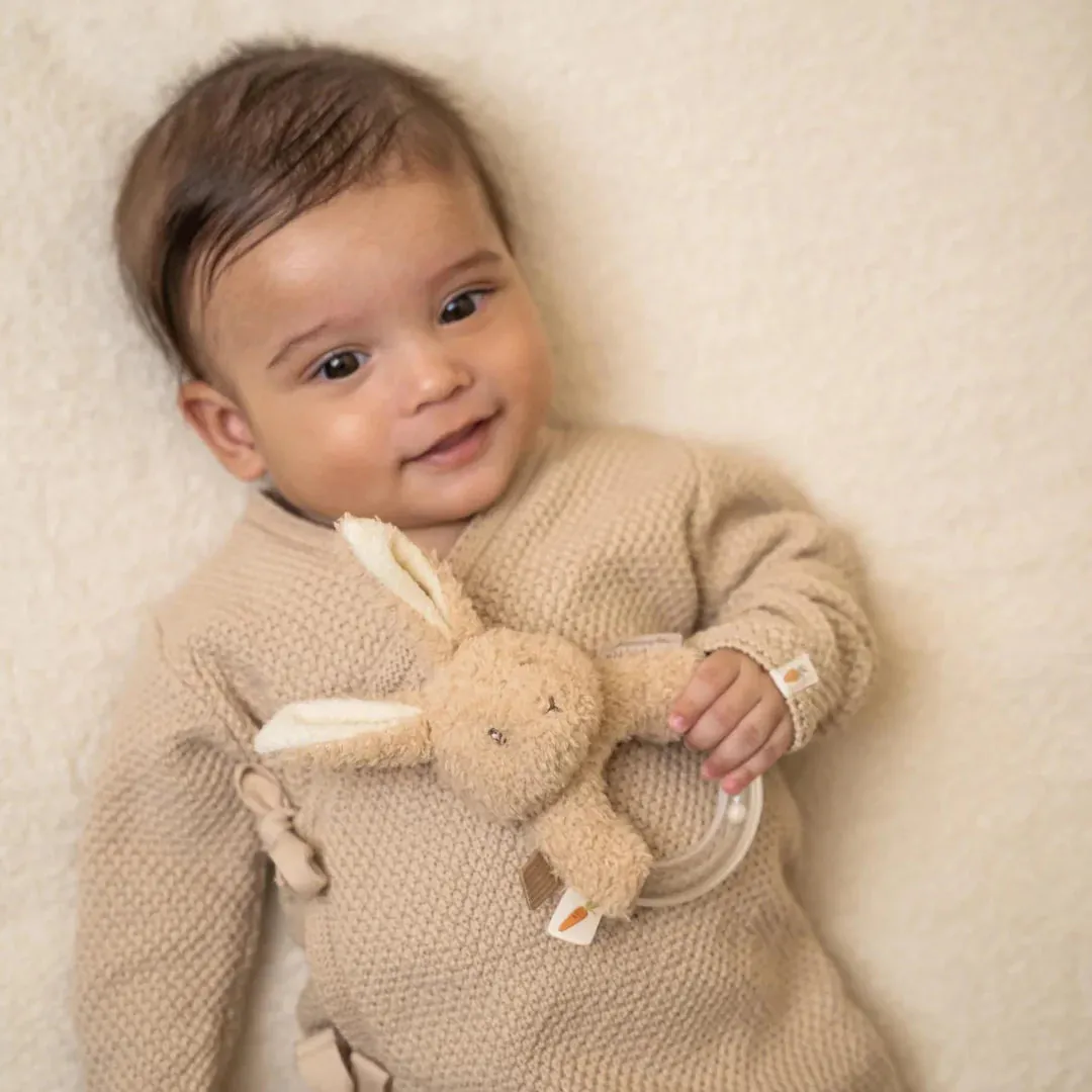 Little Dutch Ring Rattle - Baby Bunny