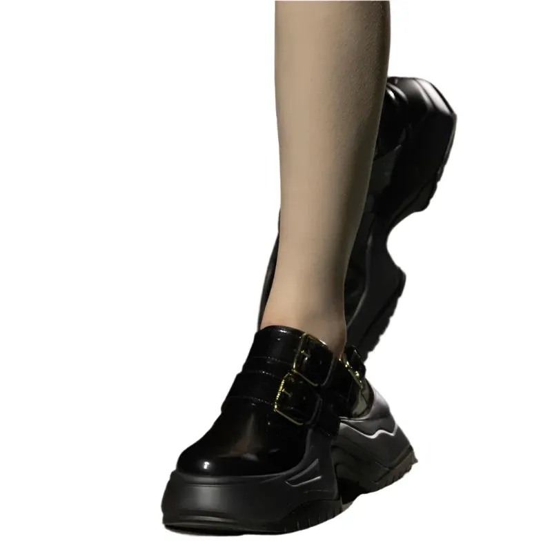 Thick-Soled Loafers