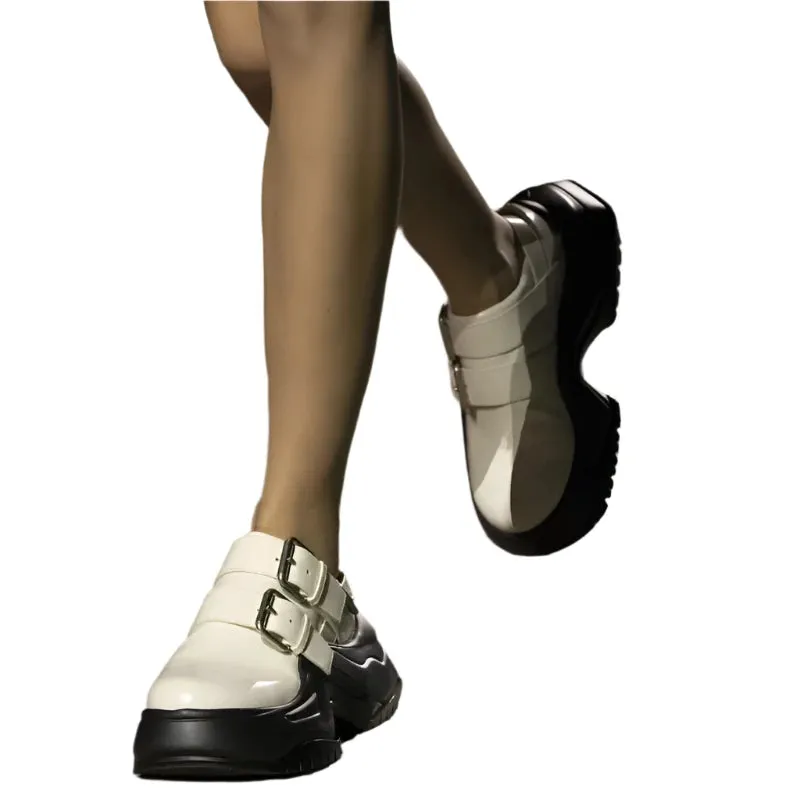 Thick-Soled Loafers