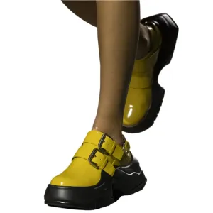 Thick-Soled Loafers