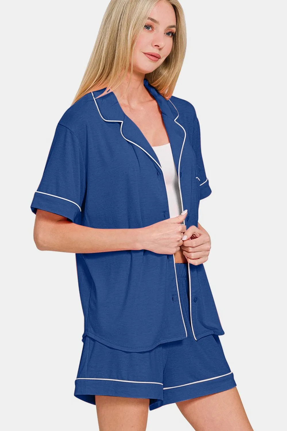 Zena Lounge Set - Navy